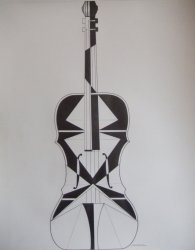 7- sinfona para violn- cubismo-triangular